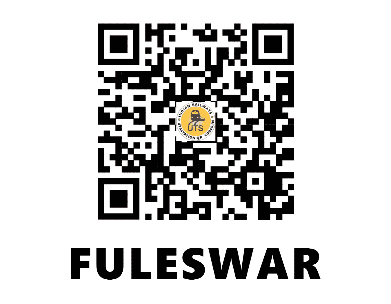 UTS QR Code for FULESWAR - FLR (SE - WEST BENGAL)